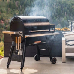 Barbecue à Pellets Traeger Timberline 1300 -Barbecue Fournitures Magasin barbecue a pellet traeger timberline 1300 noir 5