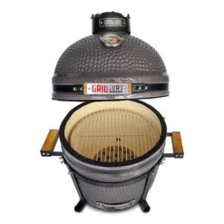 Kamado Grill Guru Classic Compact Øint 34cm à Poser Ou Encastrer -Barbecue Fournitures Magasin barbecue ceramique grill guru classic compact 2