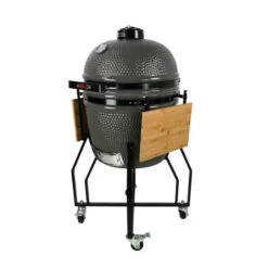 Kamado Grill Guru Classic Large Øint 46cm Sur Chariot -Barbecue Fournitures Magasin barbecue ceramique grill guru classic large sur chariot 8