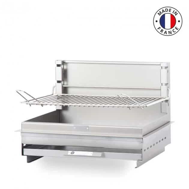 Barbecue Grilloir Charbon Encastrable Le Marquier Montory Inox 1 Barbecue Grilloir Charbon Encastrable Le Marquier Montory Inox