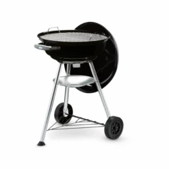 Barbecue Charbon Rond Weber Compact Kettle 47 Cm -Barbecue Fournitures Magasin barbecue charbon de bois weber compact kettle noir 47 cm 1