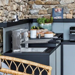 Barbecue Grilloir Encastrable Charbon Forge Adour 961.66 -Barbecue Fournitures Magasin barbecue charbon encastrable forge adour 96166 2