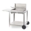 Barbecue Grilloir Charbon Sur Chariot Le Marquier Montory Inox