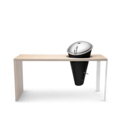 Barbecue Charbon Höfats CONE + Kit Encastrement Fonte D'aluminium