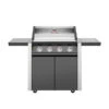 Barbecue Gaz Beefeater Discovery 1600E Acier 4 Brûleurs