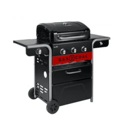 Barbecue Gaz Et Charbon Hybride Char-Broil Gas2Coal 330 2.0 3 Brûleurs + 1 Latéral -Barbecue Fournitures Magasin barbecue gaz charbon char broil gastocoal 330 20 2