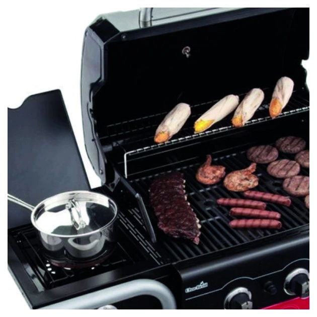 Barbecue Gaz Et Charbon Hybride Char-Broil Gas2coal 440 4 Brûleurs + 1 Latéral 18 Barbecue Gaz Et Charbon Hybride Char-Broil Gas2coal 440 4 Brûleurs + 1 Latéral – Image 18