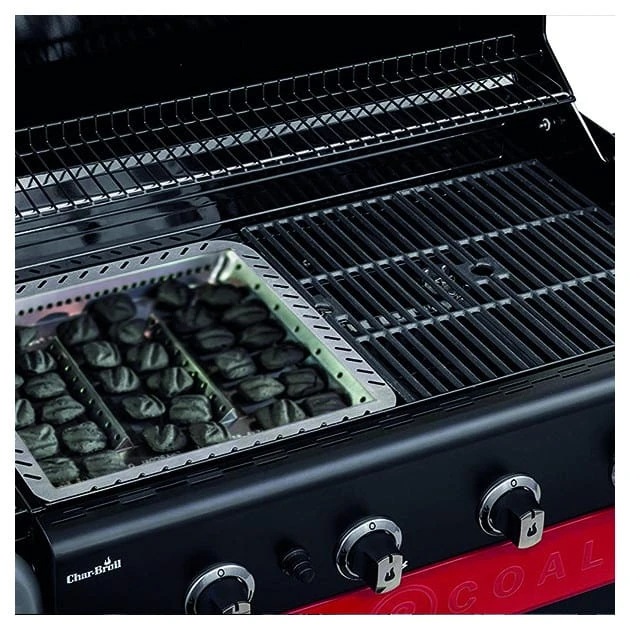 Barbecue Gaz Et Charbon Hybride Char-Broil Gas2coal 440 4 Brûleurs + 1 Latéral 13 Barbecue Gaz Et Charbon Hybride Char-Broil Gas2coal 440 4 Brûleurs + 1 Latéral – Image 13