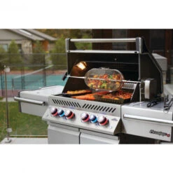 Napoleon Barbecue Gaz Napoléon Prestige Pro 500 SIBPSS 4 Brûleurs + 1 Latéral + 1 Arrière -Barbecue Fournitures Magasin barbecue gaz napoleon pro 500 infrarouge inox 2