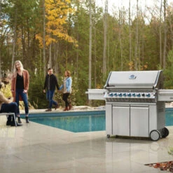 Napoleon Barbecue Gaz Napoléon Prestige Pro 665 SIBPSS 5 Brûleurs + 1 Latéral + 1 Arrière -Barbecue Fournitures Magasin barbecue gaz napoleon pro 665 infrarouge inox 4