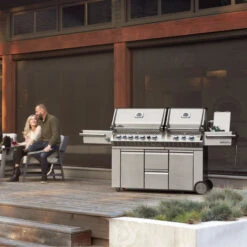 Napoleon Barbecue Gaz Napoléon Prestige Pro 825 SIBPSS 6 Brûleurs + 1 Latéral + 1 Arrière -Barbecue Fournitures Magasin barbecue gaz napoleon pro infrarouge inox 825 2