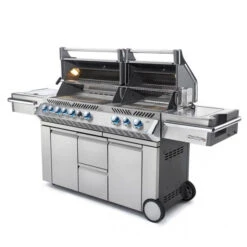 Napoleon Barbecue Gaz Napoléon Prestige Pro 825 SIBPSS 6 Brûleurs + 1 Latéral + 1 Arrière -Barbecue Fournitures Magasin barbecue gaz napoleon pro infrarouge inox 825 8