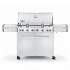 Barbecue Gaz Weber Summit S-670 GBS 6 Brûleurs + 1 Latéral + 1 Arrière