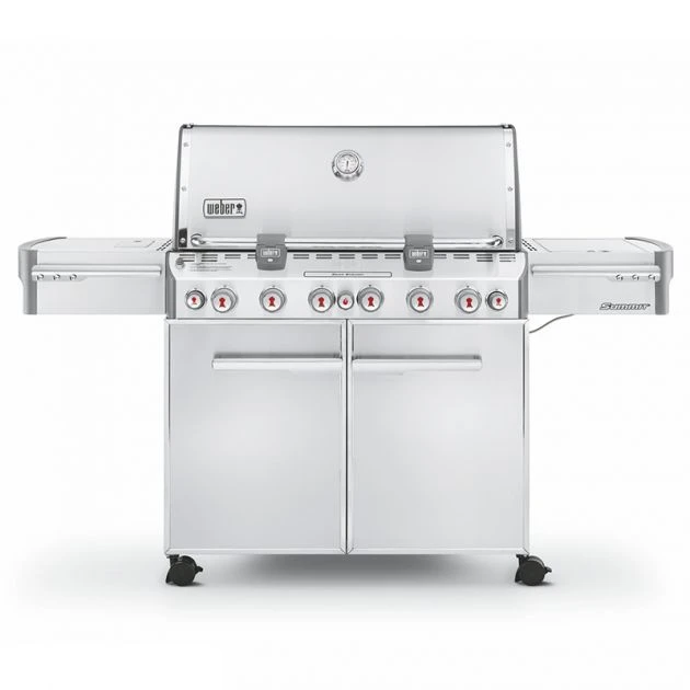 Barbecue Gaz Weber Summit S-670 GBS 6 Brûleurs + 1 Latéral + 1 Arrière 1 Barbecue Gaz Weber Summit S-670 GBS 6 Brûleurs + 1 Latéral + 1 Arrière