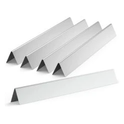 Barres Flavorizer Pour Weber Spirit (Boutons Coté) Et Genesis En Inox (Lot De 5)