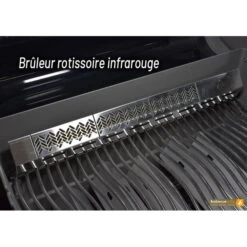 Napoleon Barbecue Gaz Napoléon Rogue SE 425 SIBPK 3 Brûleurs + 1 Latéral + 1 Arrière -Barbecue Fournitures Magasin bbq gaz napoleon rogue rse425 rsibpk bruleur arriere 16