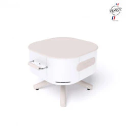 Braséro Aluvy Sam Originale (pied Blanc) Grilles Et Couvercle - 12 Couleurs -Barbecue Fournitures Magasin brasero aluvy sam originale avec grilles et couvercle 19