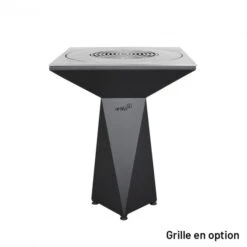 Braséro Plancha Artiss G1 Basic Graphite 74 Cm Plaque Inox -Barbecue Fournitures Magasin brasero artiss g1 basic graphite plancha acier inoxydable 2
