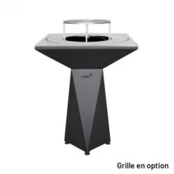 Braséro Plancha Artiss G1 Basic Graphite 74 Cm Plaque Inox -Barbecue Fournitures Magasin brasero artiss g1 basic graphite plancha acier inoxydable 3