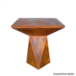 Braséro Plancha Artiss G1 Corten 90 Cm Plaque Acier -Barbecue Fournitures Magasin brasero artiss g1 corten plancha acier carbone 4