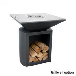 Braséro Plancha Artiss G2 Graphite 90 Cm Plaque Inox -Barbecue Fournitures Magasin brasero artiss g2 graphite plancha acier inoxydable 7