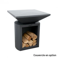 Braséro Plancha Artiss G2 Graphite 90 Cm Plaque Inox -Barbecue Fournitures Magasin brasero artiss g2 graphite plancha acier inoxydable 8