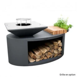 Braséro Plancha Artiss G3 Graphite 90 Cm Acier Et Tablette Bois 7 Braséro Plancha Artiss G3 Graphite 90 Cm Acier Et Tablette Bois -Barbecue Fournitures Magasin brasero artiss g3 graphite plancha acier carbone et tablette bois 2