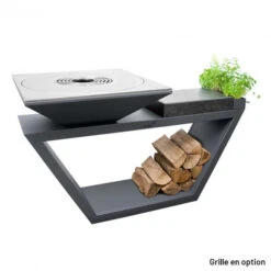 Braséro Plancha Artiss G4 Graphite 90 Cm Plaque Acier Et Tablette Granit 9 Braséro Plancha Artiss G4 Graphite 90 Cm Plaque Acier Et Tablette Granit -Barbecue Fournitures Magasin brasero artiss g4 graphite plancha acier carbone et tablette granite 2