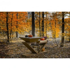 Braséro Plancha Artiss G5 Corten 90 Cm Acier Et Tablette Bois -Barbecue Fournitures Magasin brasero artiss g5 corten plancha acier carbone et tablette bois 5