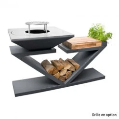 Braséro Plancha Artiss G5 Graphite 90 Cm Plaque Acier Et Tablette Bois 10 Braséro Plancha Artiss G5 Graphite 90 Cm Plaque Acier Et Tablette Bois -Barbecue Fournitures Magasin brasero artiss g5 graphite plancha acier carbone et tablette bois 3