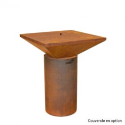 Braséro Plancha Artiss G6 Basic Corten 74 Cm Plaque Acier -Barbecue Fournitures Magasin brasero artiss g6 basic corten plancha acier carbone 4