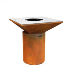 Braséro Plancha Artiss G6 Corten 90 Cm Plaque Acier