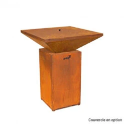 Braséro Plancha Artiss G7 Basic Corten 74 Cm Acier -Barbecue Fournitures Magasin brasero artiss g7 basic corten plancha acier carbone 4