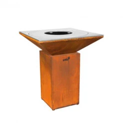 Braséro Plancha Artiss G7 Corten 90 Cm Acier Inoxydable -Barbecue Fournitures Magasin brasero artiss g7 corten plancha acier inoxydable 2