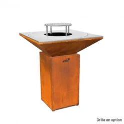 Braséro Plancha Artiss G7 Corten 90 Cm Acier Inoxydable -Barbecue Fournitures Magasin brasero artiss g7 corten plancha acier inoxydable 3