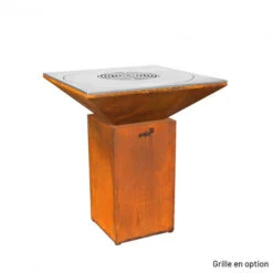 Braséro Plancha Artiss G7 Corten 90 Cm Acier Inoxydable -Barbecue Fournitures Magasin brasero artiss g7 corten plancha acier inoxydable 4