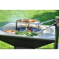 Braséro Plancha Artiss G7 Graphite 90 Cm Acier Inoxydable -Barbecue Fournitures Magasin brasero artiss g7 graphite plancha acier inoxydable 2