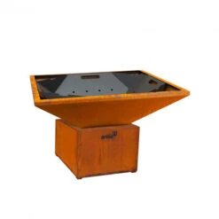 Nouvelles versions -Barbecue Fournitures Magasin brasero artiss p2 basic corten 1