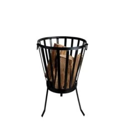 ESSCHERT DESIGN Braséro De Jardin Corbeille Panier à Feu 35 Cm -Barbecue Fournitures Magasin brasero corbeille rond 35cm 4
