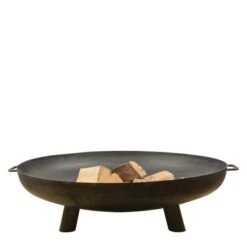 ESSCHERT DESIGN Braséro De Jardin Ø100 X H30 Cm Acier -Barbecue Fournitures Magasin brasero esschert acier 100 x 30 cm 5