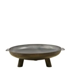ESSCHERT DESIGN Braséro De Jardin Ø80 X H25 Cm Acier -Barbecue Fournitures Magasin brasero esschert acier 80 x 25 cm 5