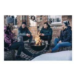 Braséro De Terrasse Sur Pieds Bas Höfats Bowl Ø57 X H35.5 Cm -Barbecue Fournitures Magasin brasero hofats bowl sur pied bas 3