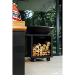 Braséro Plancha OFYR Storage 100 Pro Black -Barbecue Fournitures Magasin brasero ofyr classic storage pro 100 plancha black 3