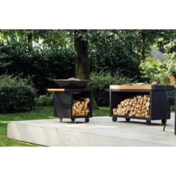 Braséro Plancha OFYR Storage 100 Pro Black -Barbecue Fournitures Magasin brasero ofyr classic storage pro 100 plancha black 4