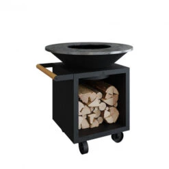 Braséro Plancha OFYR Storage 100 Pro Black -Barbecue Fournitures Magasin brasero ofyr classic storage pro 100 plancha black 5