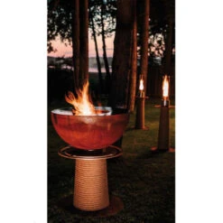 Braséro Plancha Masuria Juno 1000 Acier Corten