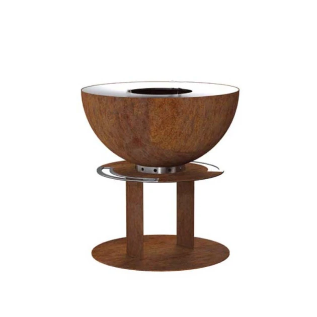 Braséro Plancha Masuria Stilo 1000 Corten 1 Braséro Plancha Masuria Stilo 1000 Corten