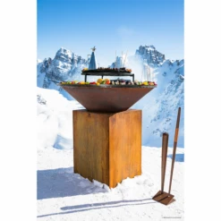 Braséro Plancha OFYR Classic 85 Acier Corten -Barbecue Fournitures Magasin brasero plancha ofyr classic 85 100 4