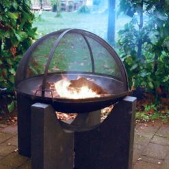 ESSCHERT DESIGN Braséro Sur Socle Granito 60 + 1/2 Grille BBQ 5 ESSCHERT DESIGN Braséro Sur Socle Granito 60 + 1/2 Grille BBQ -Barbecue Fournitures Magasin brasero sur socle granito 68 12 grille bbq 2