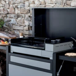 Barbecue Fournitures Magasin 35 Chariot Sur Mesure Plancha Forge Adour Premium 60 Acier